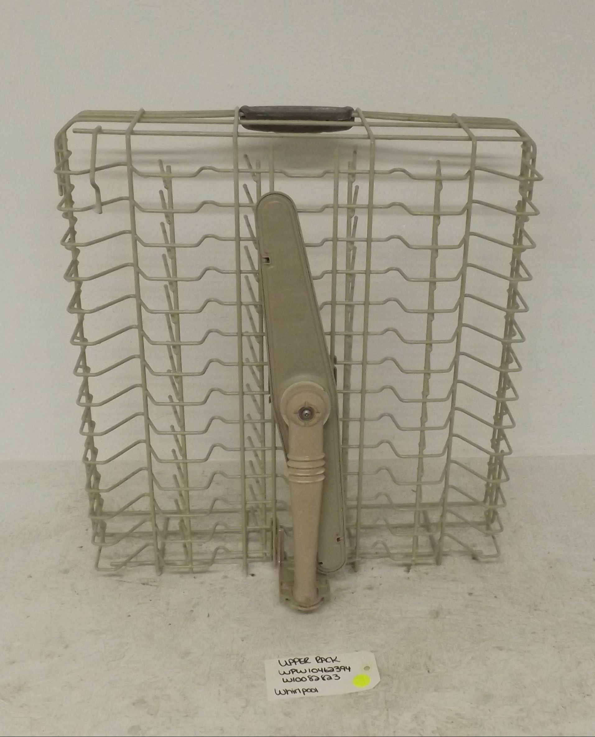 WHIRLPOOL DISHWASHER WPW10462394 W10082823 UPPER RACK (USED) WHIRLPOOL DISHWASHER WPW10462394 W10082823 UPPER RACK (USED)